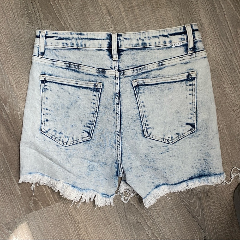 Risen Jean Cutoff Shorts - Picture 2 of 6